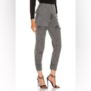 RtA utility Harlan pants gray washed black